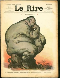 Portada de "Le Lire", Satírico en Colores
