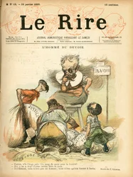 Portada de "Le Lire", Satírico en Colores