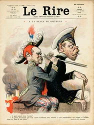 Portada de "Le Lire", Satírico en Colores