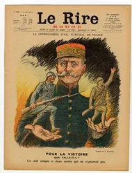 Portada de "Le Lire rouge", Satírico en Colores