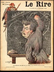 Portada de "La Risa", Satírico en Colores