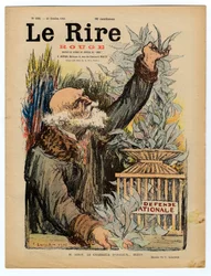 Portada de "La Risa Roja", Satírico en Colores