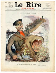 Portada de "La Risa Roja", Satírico en Colores