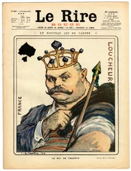 Portada de "La Risa Roja", Satírico en Colores