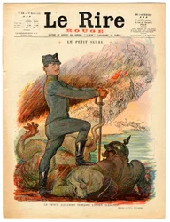Portada de "La Risa Roja", Satírico en Colores