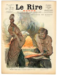 Portada de "La Risa Roja", número 37, Satírico en Colores