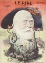 Ferdinand Sarrien, político francés. Ilustración para Le Rire