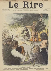 Homenaje a Honoré Daumier, Ilustración para Le Rire