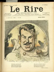 Ilustración de Charles Leandre (1862-1934) para la Portada de Le Rire