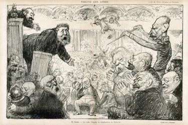 Ilustración de Charles Leandre (1862-1934) en Le Rire