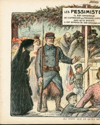 La Baionnette, Satírico en Colores