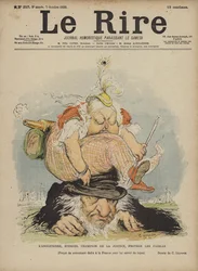 Reina Victoria, Ilustración para Le Rire