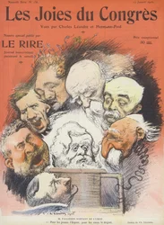 Las alegrías del congreso. Ilustración para Le Rire