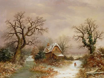 Caperucita Roja en la nieve, siglo XIX