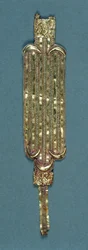 Brazalete de cabello, c.1850-55