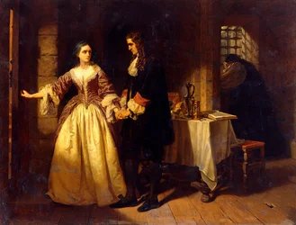 La despedida de Lord William y Lady Rachel Russell en 1683