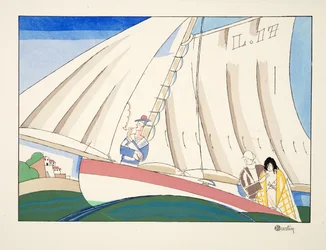 Yachting, de Deportes y Diversiones, pub. 1914