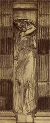 [Detalle de las Ninfas de Jean Goujon] / [Ninfa, Fuente de los Inocentes, París]