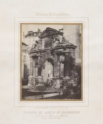 Fuente en el Jardin du Luxembourg (Gruta de Marie de Medici)