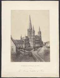 Le Munster Cathédrale de Bonn. / La catedral Munster de Bonn.