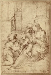 [Reproducción de un dibujo de Raphaël]