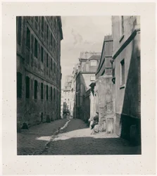 Rue Chartière (calle Chartière) desde rue de Reims