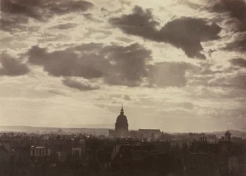 Sin título Estudio de nubes con Les Invalides, 1860