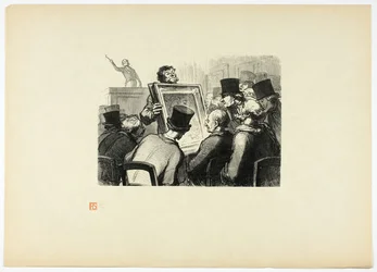 Les amateurs de tableaux à l