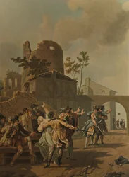 La Rixe, La pelea, c. 1780, 1913