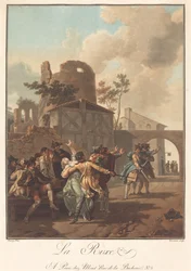 La pelea, c. 1792