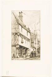 Una casa antigua en Bourges