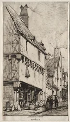Una Casa Antigua en Bourges, a veces llamada la Casa del Músico