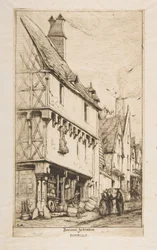 Una casa vieja, o la casa del músico, Bourges