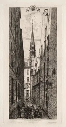 Calle Chantrey, París, 1862