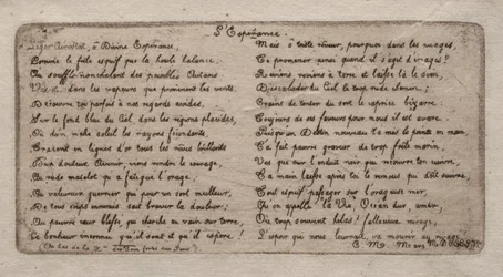 Grabados de París: Esperanza, 1854