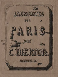 Grabados de París: Página del título, 1852