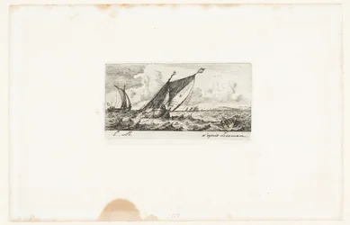 Barcos de Haarlem en Ámsterdam