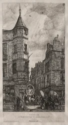 Casa con torre, No. 22 Calle de la Escuela de Medicina, 1861