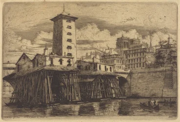 La Pompe Notre-Dame, París (La bomba de Notre-Dame)