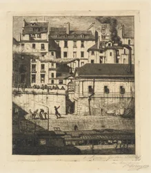 La Morgue, París (La morgue, Paris)