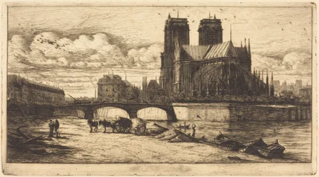 El ábside de Notre-Dame de París
