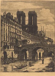 El pequeño puente, París