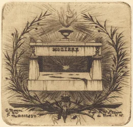 La tumba de Molière, en el cementerio de Père-Lachaise, París