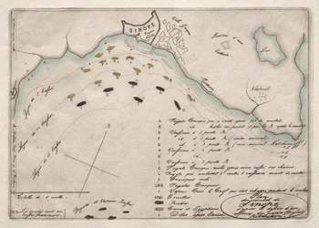 Mapa de la Batalla de Sinope