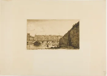 Pont-au-Change, París, alrededor de 1784