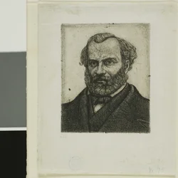 Retrato de Armand Guéraud de Nantes, impresor y hombre de letras