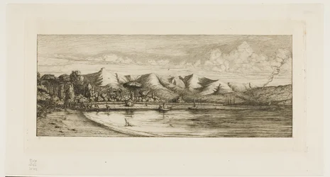 Pesca de jábega frente a Collier