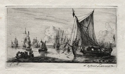 Pescadores del Mar del Sur, 1850