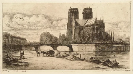 El ábside de Notre-Dame, París (L