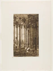 La galería de Notre-Dame, París